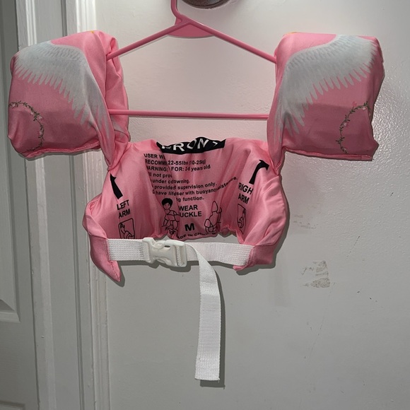 Kids Adjustable Swim Vest With Sleeves NWOT - Picture 3 of 6